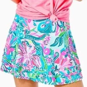 NWT Lilly Pulitzer UPF 50+ Luxletic Fionna Skort SZ S